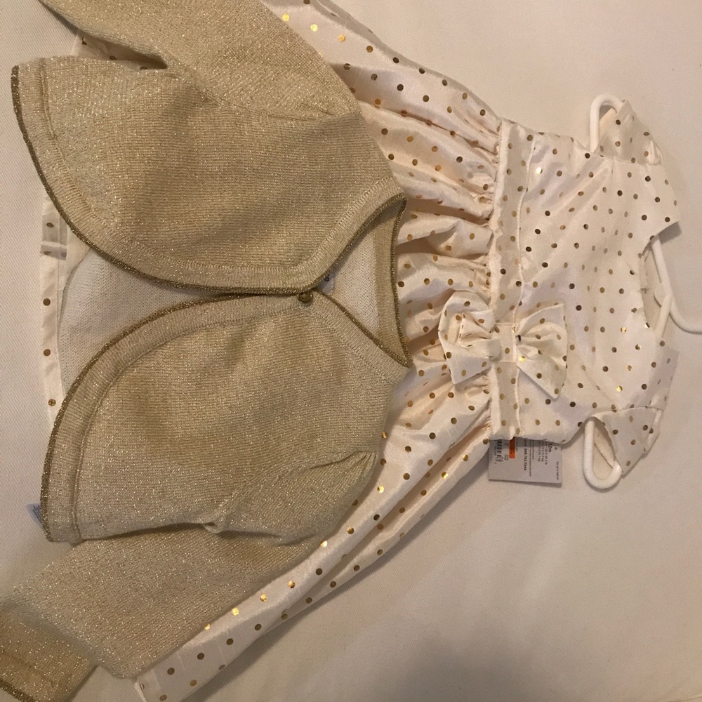 Girls dress with sweater